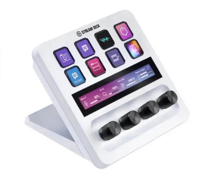 Elgato Stream Deck + (Plus) White Edition - Model 20GBD9901 Carousel 1