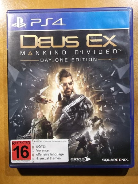 Deus Ex Mankind Divided Day One Edition - PS4 Game - Excellent Condition Carousel 1