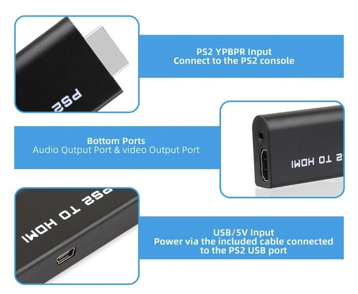 PS2 to HDMI Adapter Carousel 7