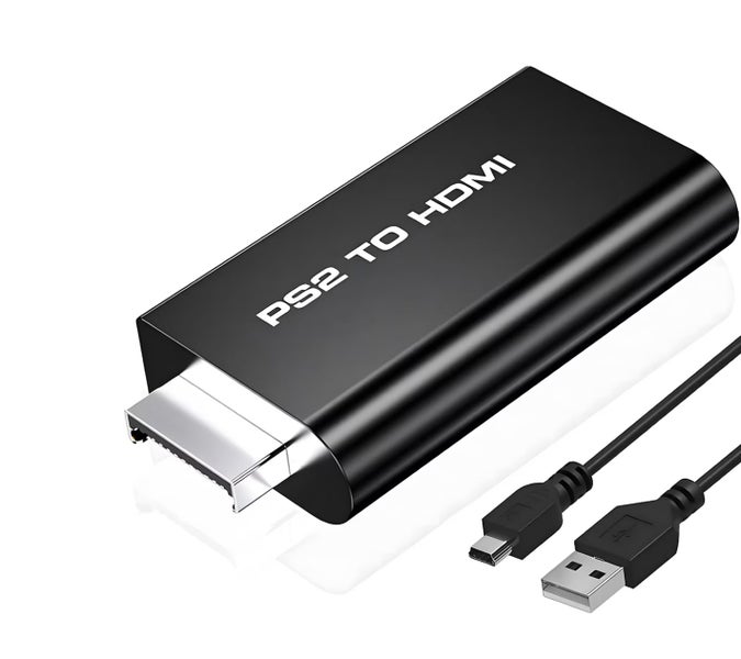 PS2 to HDMI Converter 1080p HD TV Stick Adapter with 3.5mm Audio Carousel 1