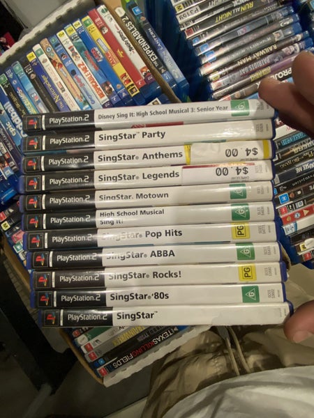 ** bulk buy SINGSTAR GAMES X 11 ** Carousel 1