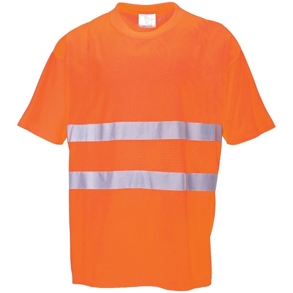 Portwest Cotton Comfort Reflective Safety T-Shirt Carousel 1