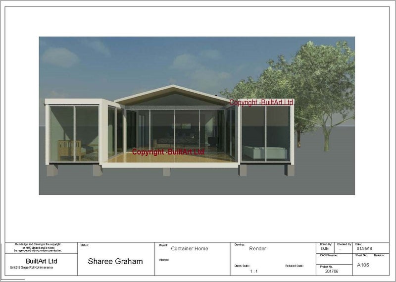 Container Home Architectural Plans Carousel 9