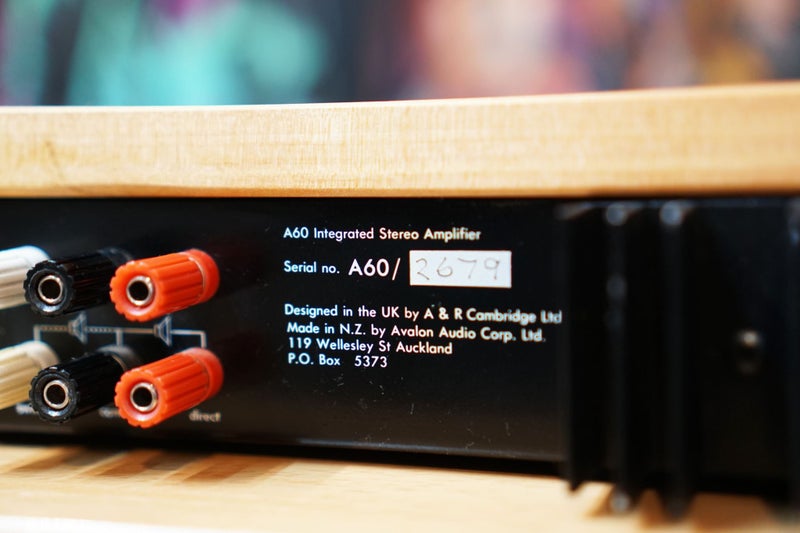 A&R Cambridge A60 Vintage Audiophile Amplifier with Brand New Wooden Cover Carousel 11