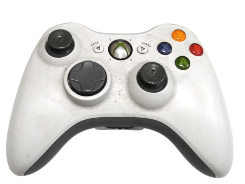 Official Microsoft Xbox 360 Wireless Controller White Carousel 1