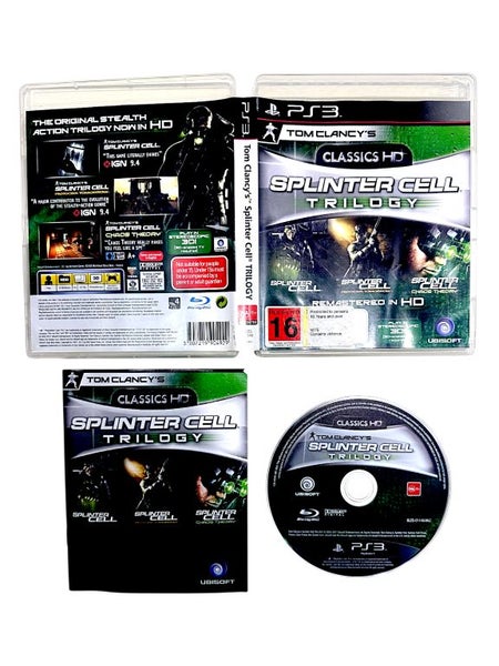 Tom Clancy s Splinter Cell Trilogy HD (PS3) *EXCELLENT & COMPLETE* Carousel 1