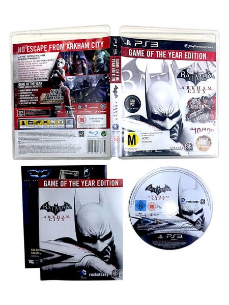 Batman: Arkham City - Game of the Year Edition (PS3) *EXCELLENT & COMPLETE* Carousel 1