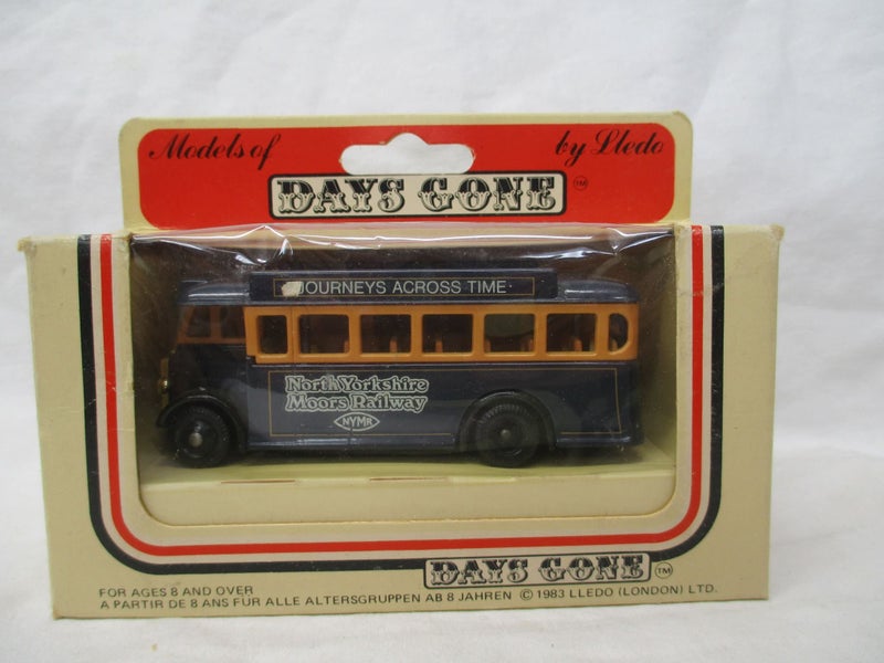 TY2 7719 - Lledo days gone North Yorkshire Moors Railway Bus - Diecast toy model Carousel 1