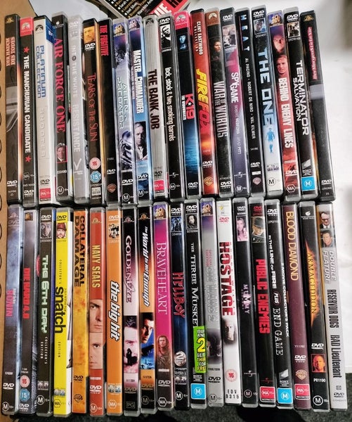 Bulk DVDs 40total #1 Carousel 1