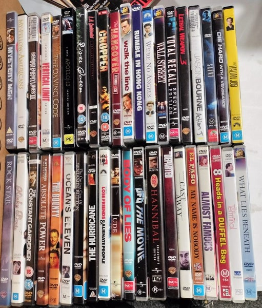 Bulk DVDs 40total #2 Carousel 1