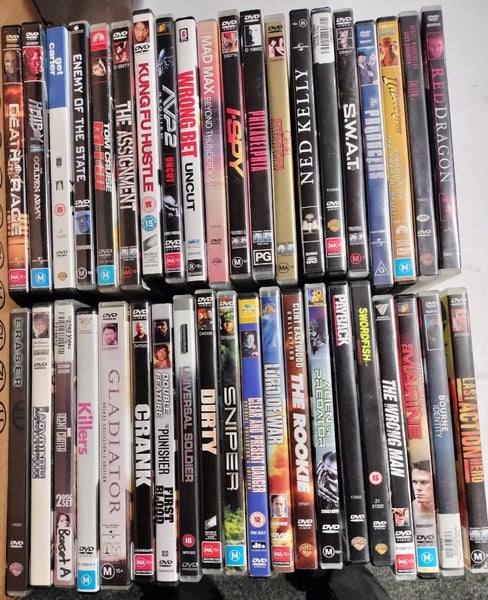 Bulk DVDs 40total #3 Carousel 1