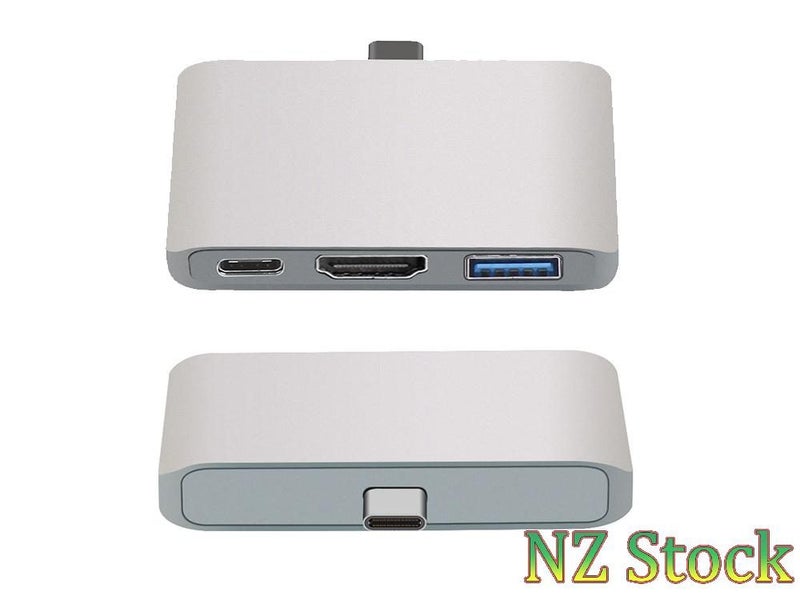 USB 3.1 Type-C to HDMI Multiport Charging Converter HUB HDMI Adapter 4 Macbook Carousel 1