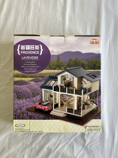 ** Cute Room - Provence Lavender DIY 3D Wooden Miniature Villa Dollhouse Kit ** Carousel 1