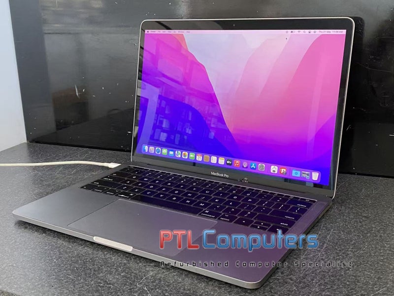 *$1 R* Apple MacBook Pro 13" A1708 Core i5 7360U 8GB 256SSD Mac OS 12.4 Carousel 1