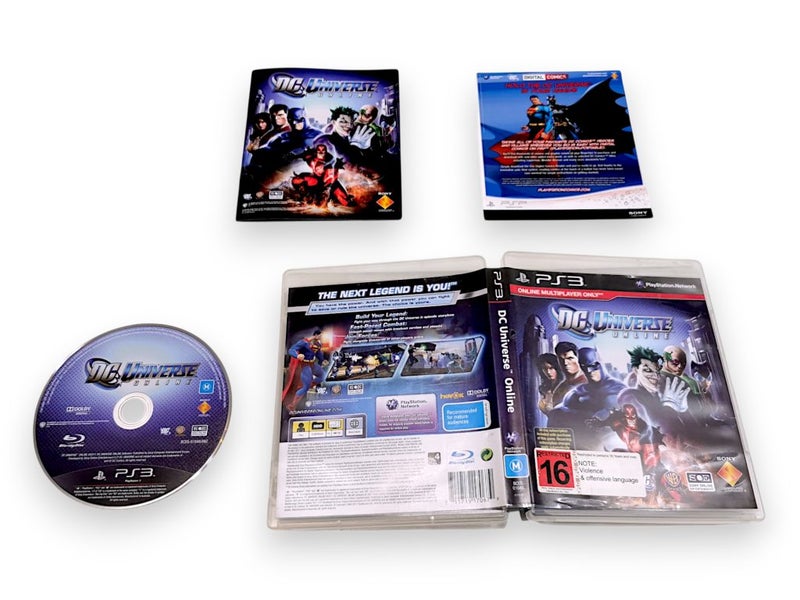 DC Universe Online (PS3) COLLECTOR'S ITEM (online servers removed) Carousel 1