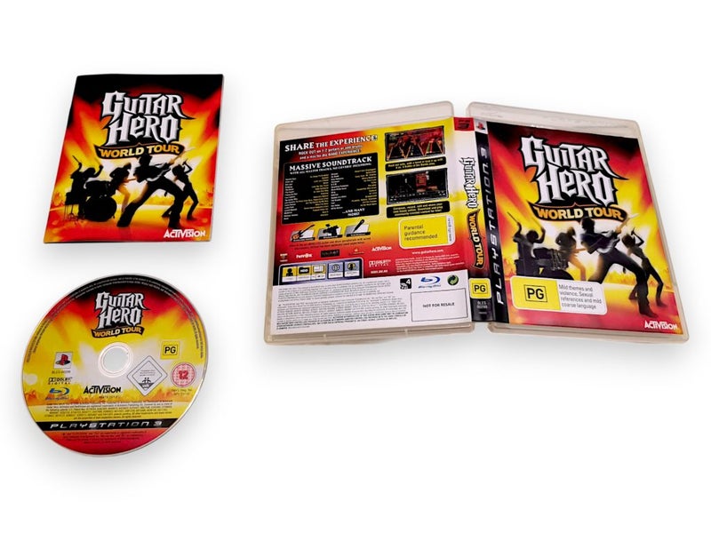 Guitar Hero World Tour (PS3) *COMPLETE* Carousel 1