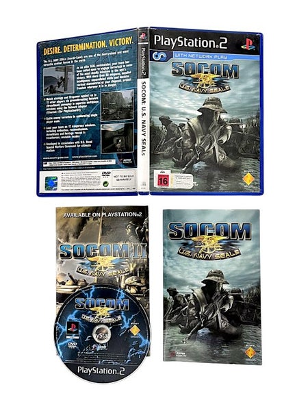 SOCOM II: U.S. Navy SEALs (PS2) *COMPLETE* Carousel 1