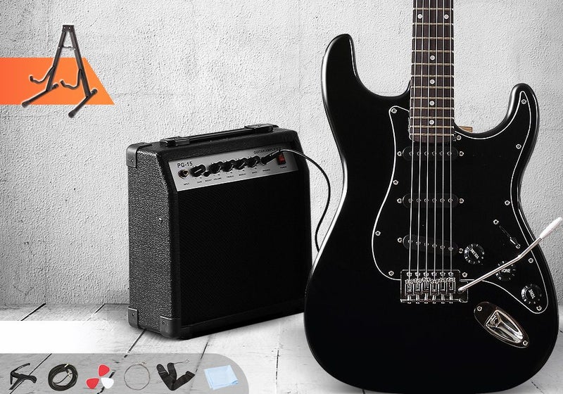 39 inch Full-Size Electric Guitar with 25W Amplifier Carousel 2