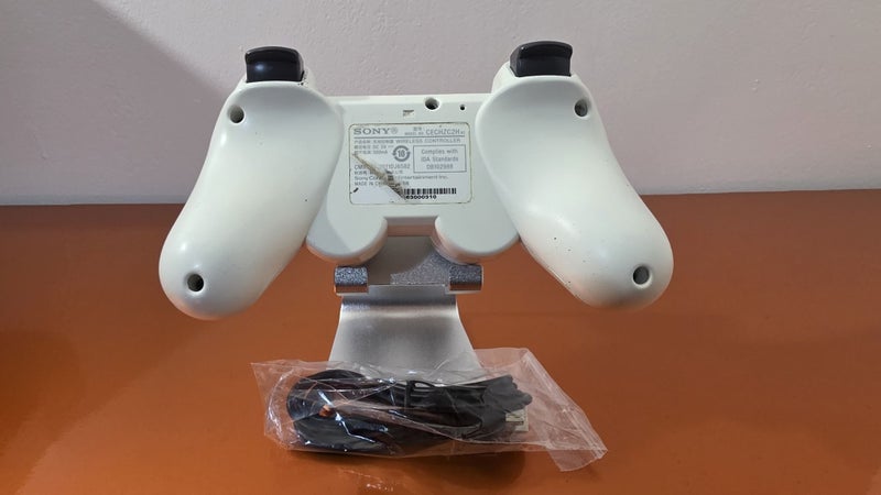 Official Sony PS3 DualShock 3 Wireless Controller with Brand New Charging Cable Carousel 2