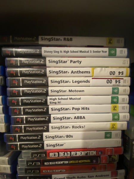 ** bulk buy SINGSTAR GAMES X 12 ** Carousel 1