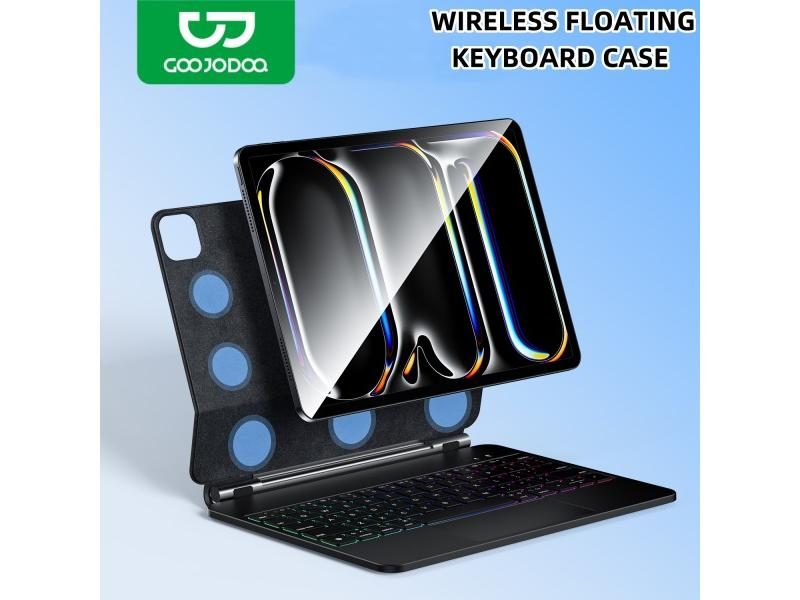 Magic Keyboard Case For IPad Pro 11 IPad Air 4/5/6 With Pogo Pin Carousel 2