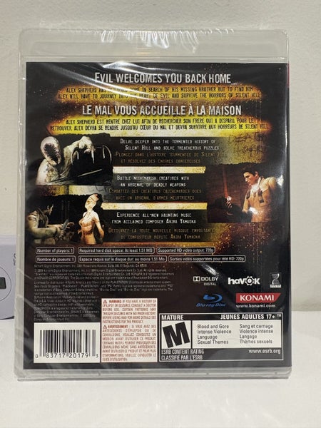 NEW* Silent Hill Homecoming - PS3 Carousel 2