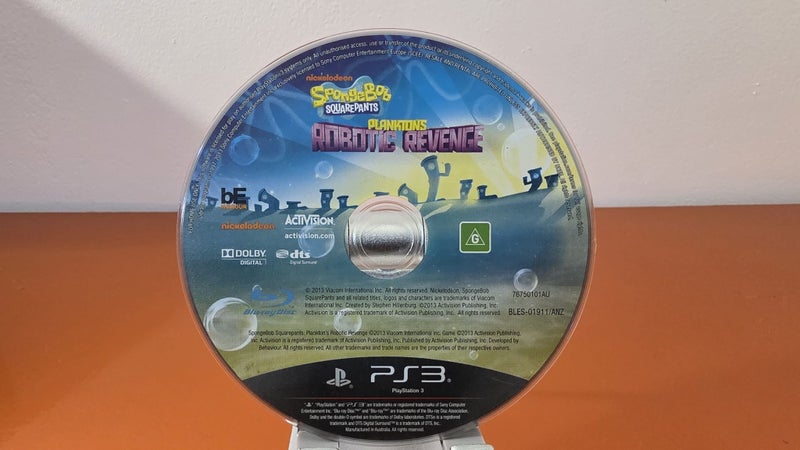 SpongeBob SquarePants: Plankton's Robotic Revenge PS3 Carousel 1