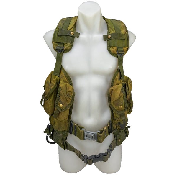 USGI 1st Gen Woodland Load Bearing Vest w/ Belt - Medium