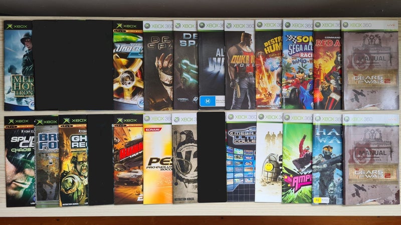 ORIGINAL XBOX & XBOX 360 MANUALS [$5 EACH] Carousel 1