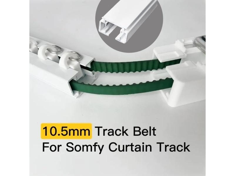 10.5mm Width Tuya Aqara Electric Curtain Track Belt Carousel 1