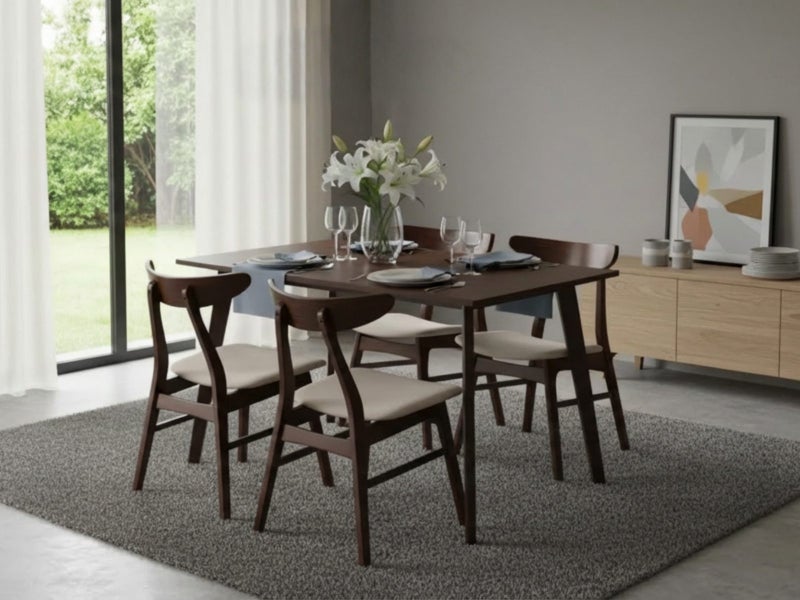 Wooden Dining Chair Set of 4 Carousel 2