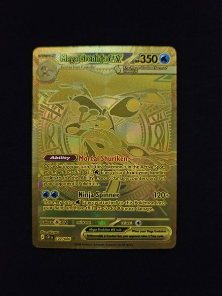 Mega Greninja 122/086 chaos rising Carousel 3