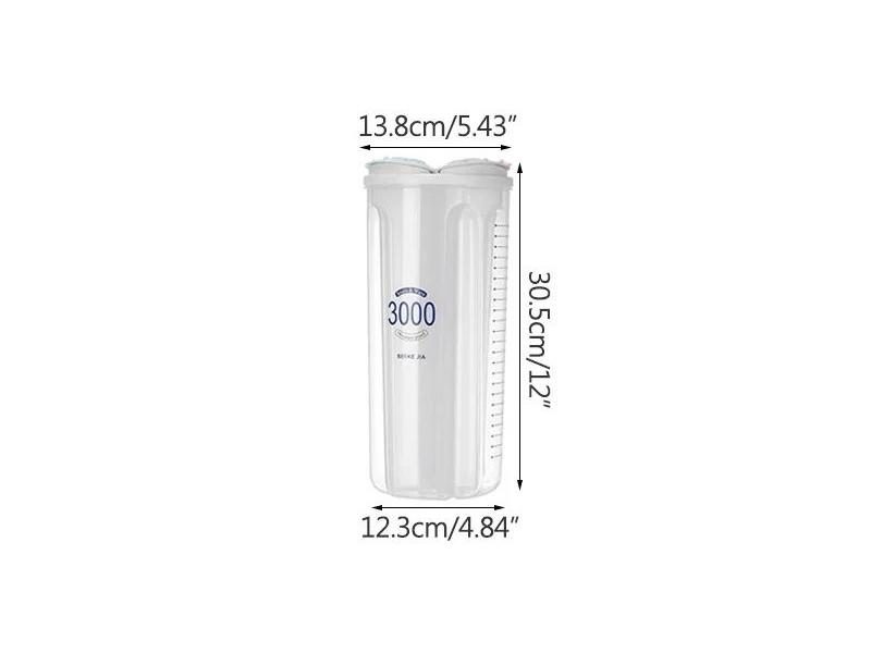 Moisture-Proof Sealed Cans For Kitchen Storage With Multi Grid Carousel 1