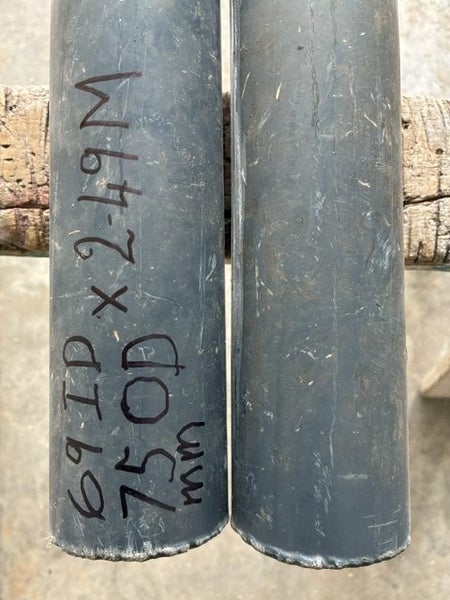 PIPE ALUMINIUM 69mm ID 75mm OD 2.49M long. Carousel 1