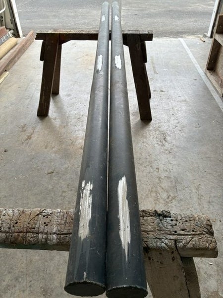 PIPE ALUMINIUM 69mm ID 75mm OD 2.49M long. Carousel 6