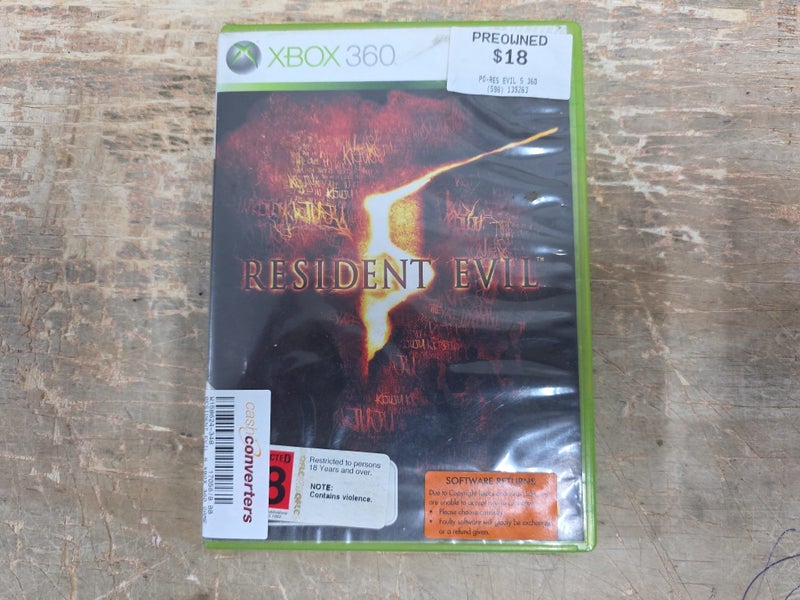 Resident Evil 5 – Xbox 360 Classics Carousel 1