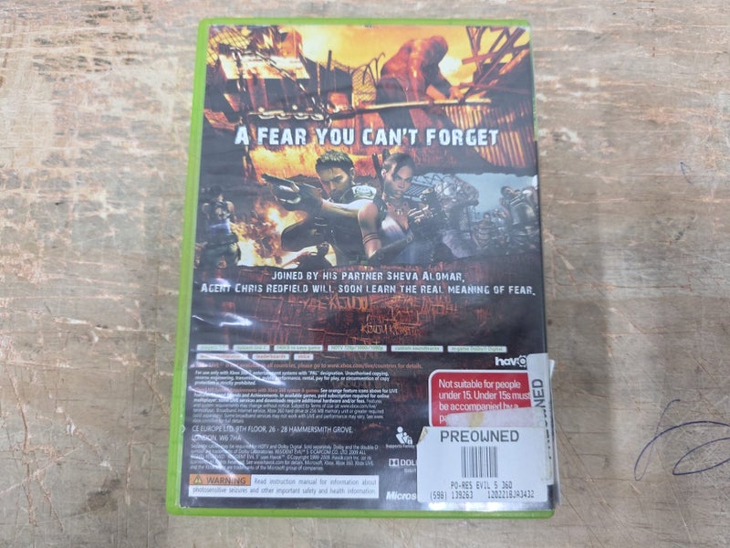 Resident Evil 5 – Xbox 360 Classics Carousel 2