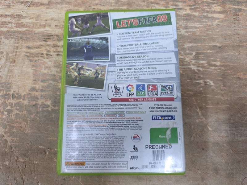 FIFA 09 – Xbox 360 Carousel 2