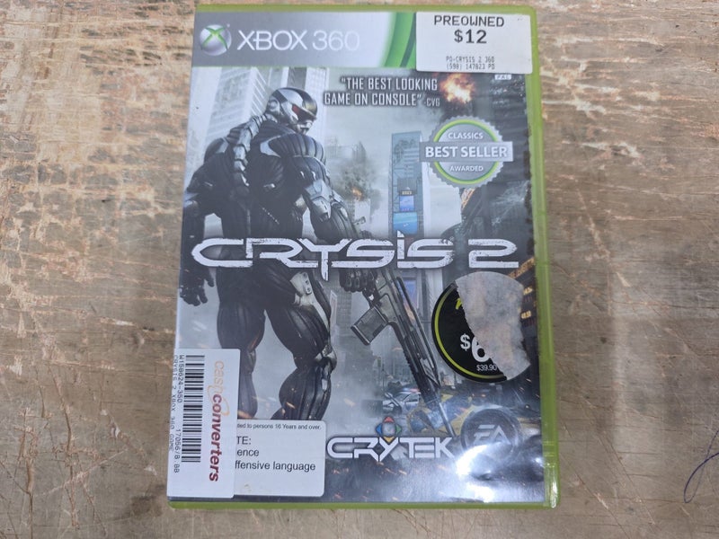 Crysis 2 – Xbox 360 Carousel 1