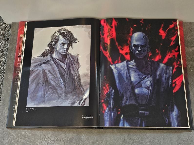 Hardcover Edition. "Shadowline' The Art of Iain McCaig. As New Condition. Rare. Carousel 5