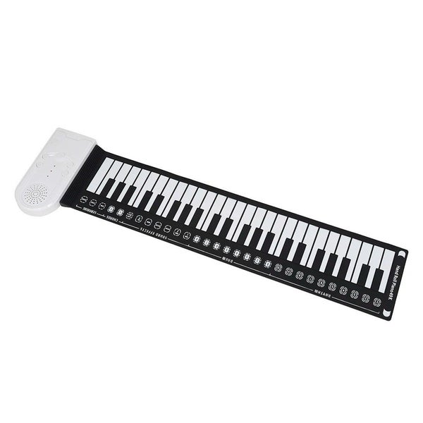 DESAFIONA 49 Key Roll Up Keyboard Piano Foldable Portable Electronic Hand Rol... Carousel 1