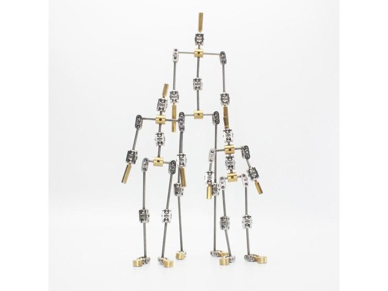 Animation Studio Armature Kit For Stop Motion Puppet Skeleton Carousel 1