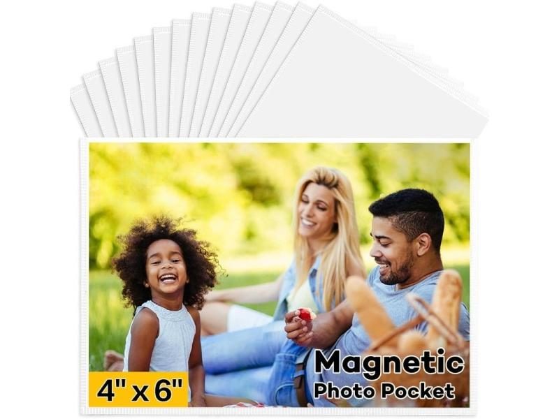 4X6 Inches Magnetic Photo Frame For Home School Office Carousel 1
