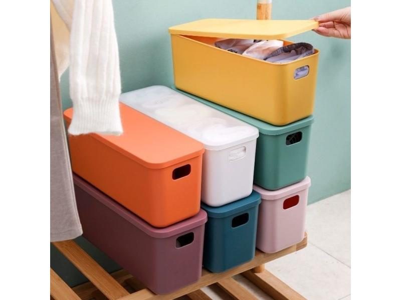 Desktop Storage Box For Household Snacks And Sundries Carousel 2