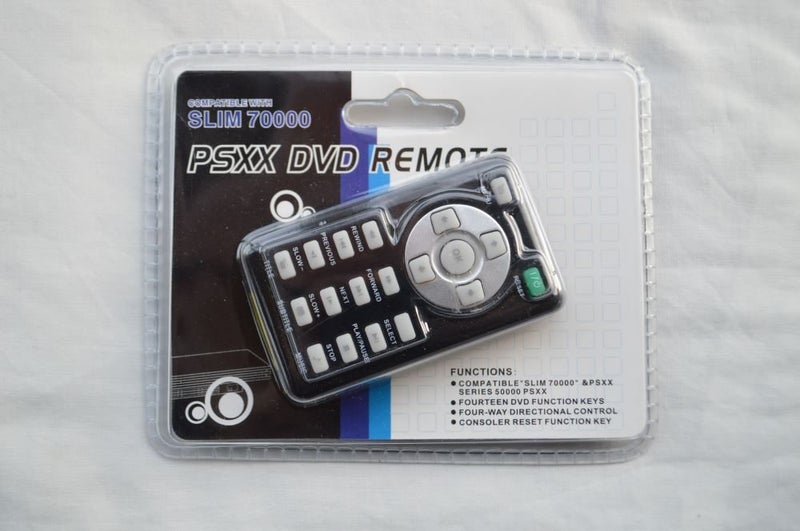 PS2 Mini DVD Remote Control Carousel 1