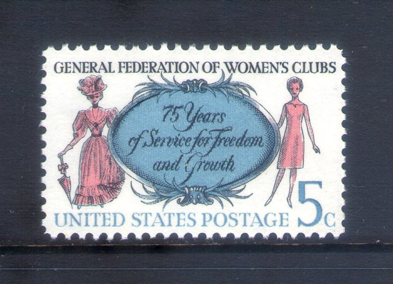 USA - 1316 - 1966 Women's Clubs (1) - UHM Carousel 1