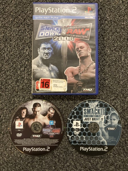 Smackdown Wrestling bundle (PS2) Carousel 1