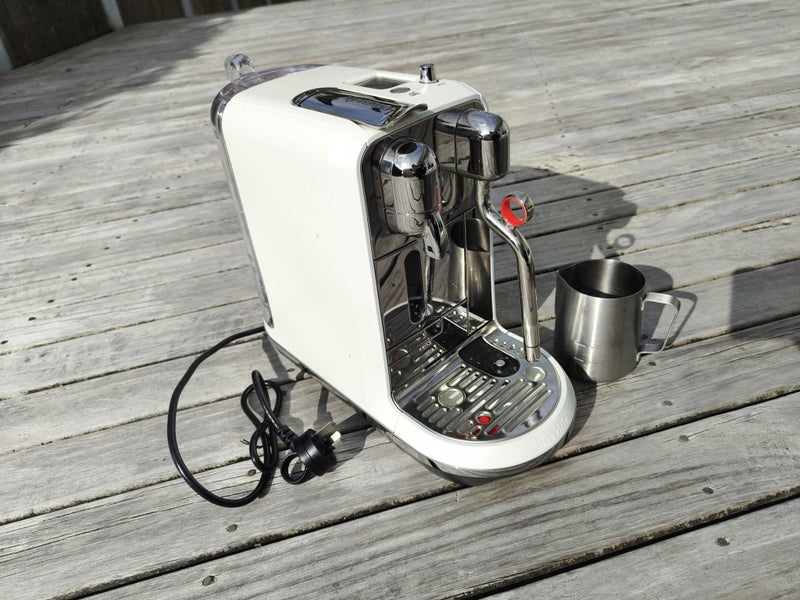 Nespresso Breville Creatista Plus Capsule Espresso Machine - Sea Salt Carousel 1