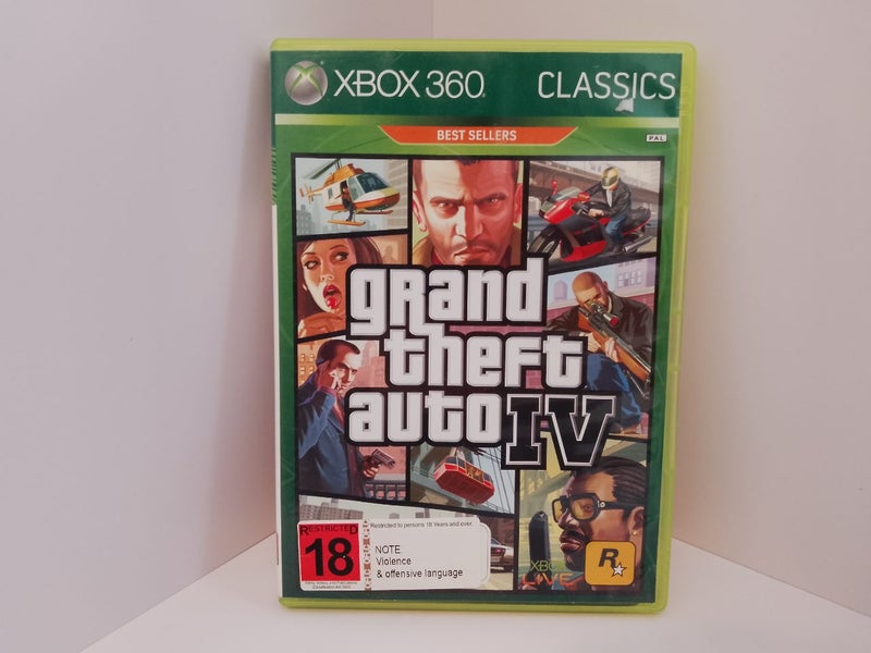 Xbox 360 Game - Grand Theft Auto IV Carousel 1