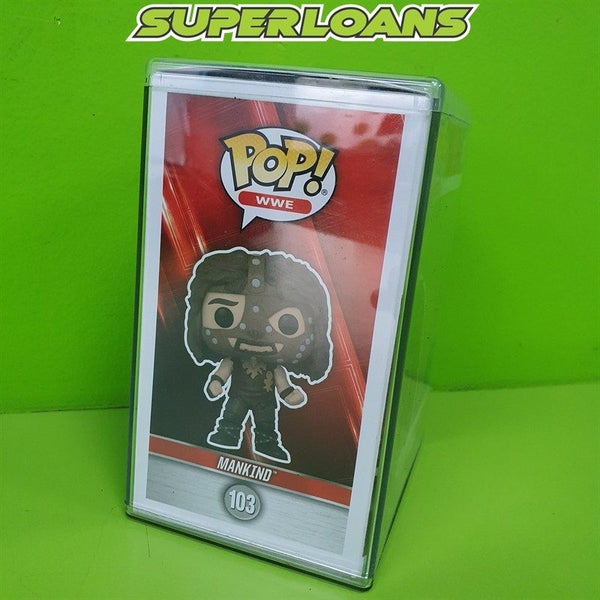 *SIGNED* Pop WWE Mankind Figurine Carousel 2